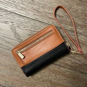 Danier leather clutch